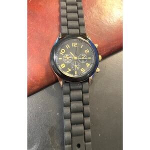 Women's 40mm Gold one and Black Darice Watch